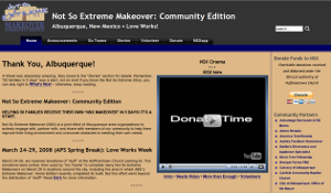 Screen shot of Not So Extreme Makeover: Community Edition